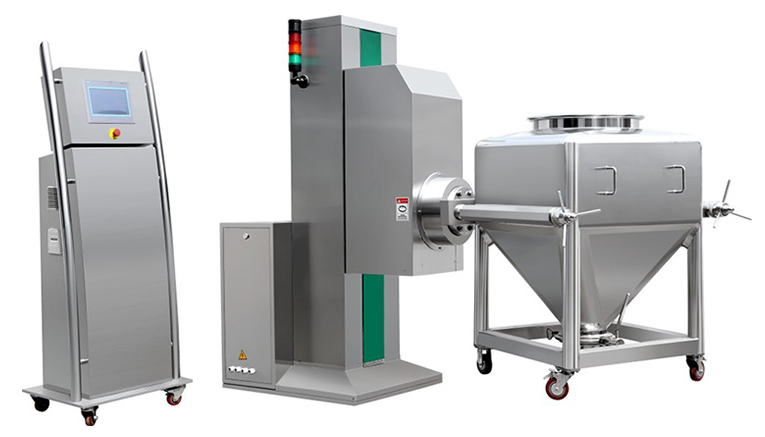 HTD series single column hopper lift mixer