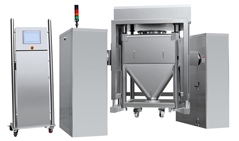 HZD series automatic lift hopper mixer (replaceable hopper)