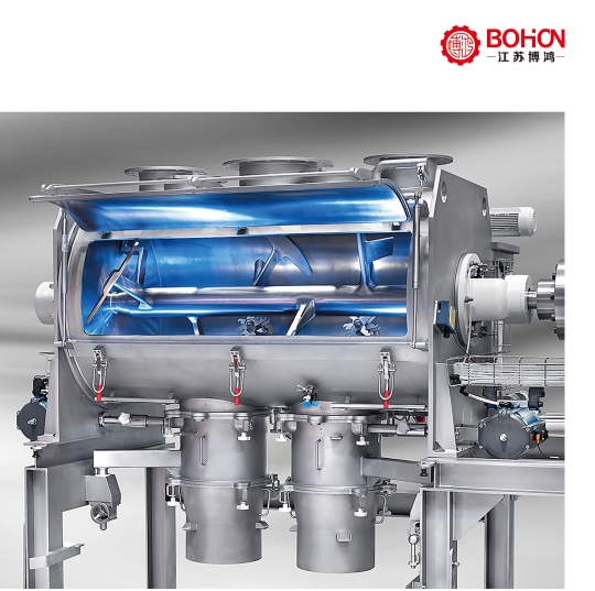 WLDH series internal heating spiral belt mixing dryer